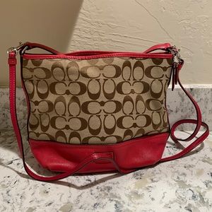 Coach Logo Bucket Crossbody